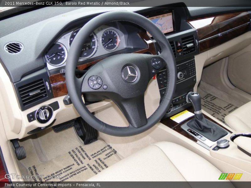 Barolo Red Metallic / Almond/Black 2011 Mercedes-Benz GLK 350