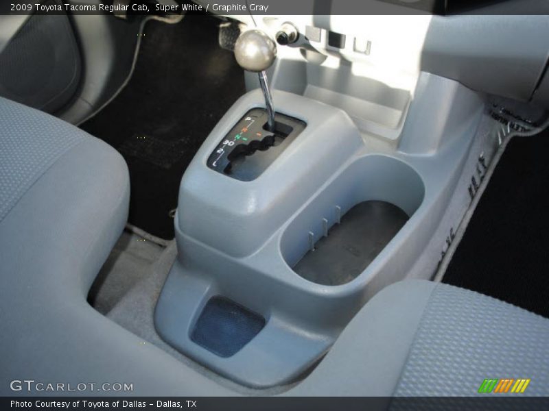 Super White / Graphite Gray 2009 Toyota Tacoma Regular Cab