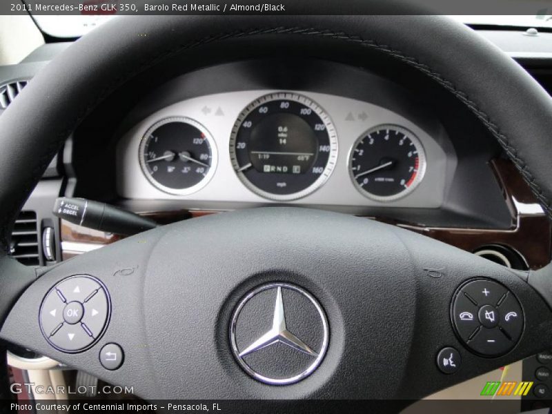 Barolo Red Metallic / Almond/Black 2011 Mercedes-Benz GLK 350