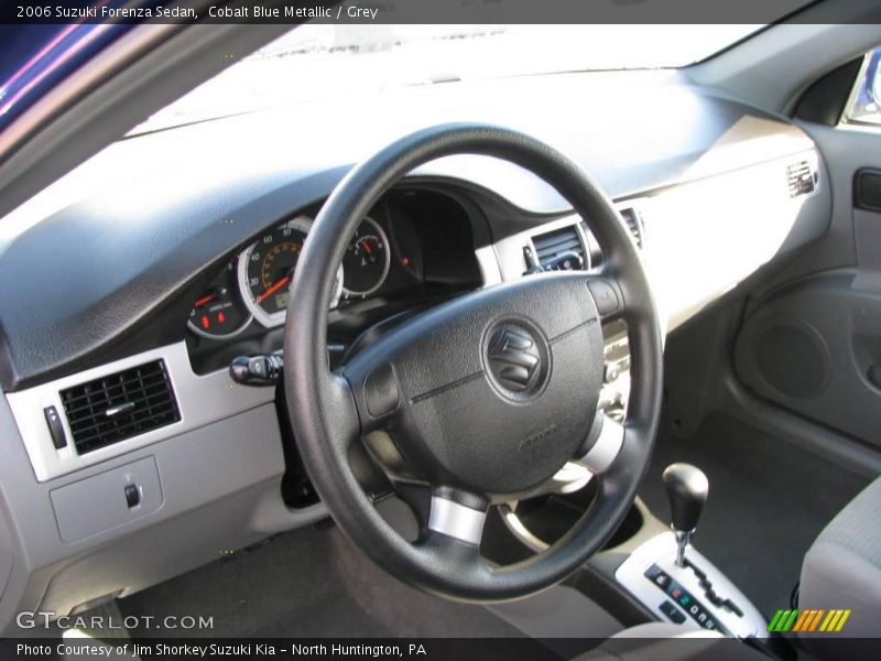 Cobalt Blue Metallic / Grey 2006 Suzuki Forenza Sedan