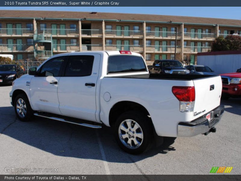 Super White / Graphite Gray 2010 Toyota Tundra SR5 CrewMax