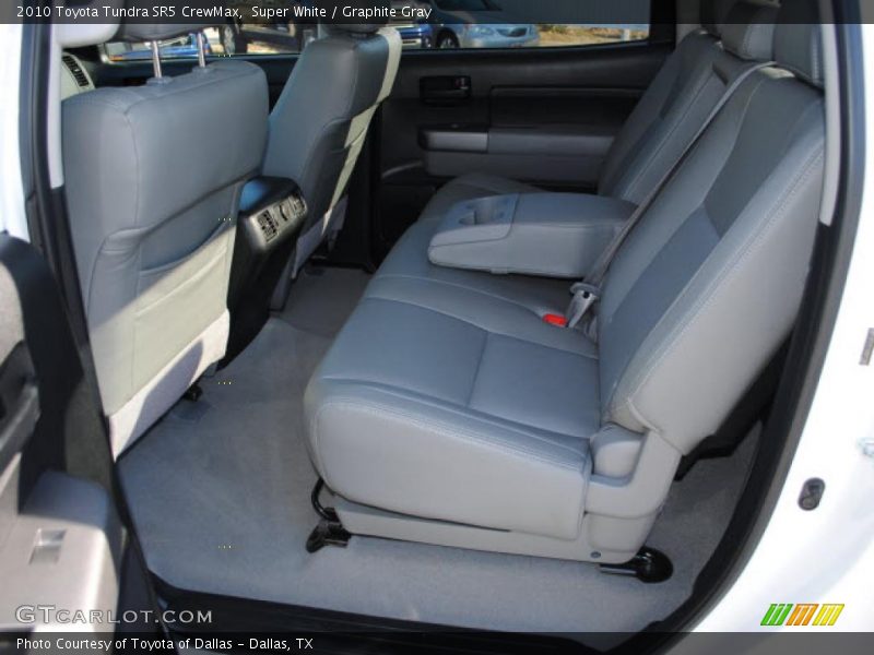 Super White / Graphite Gray 2010 Toyota Tundra SR5 CrewMax