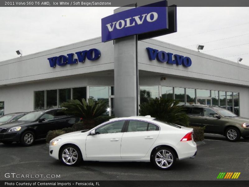  2011 S60 T6 AWD Ice White