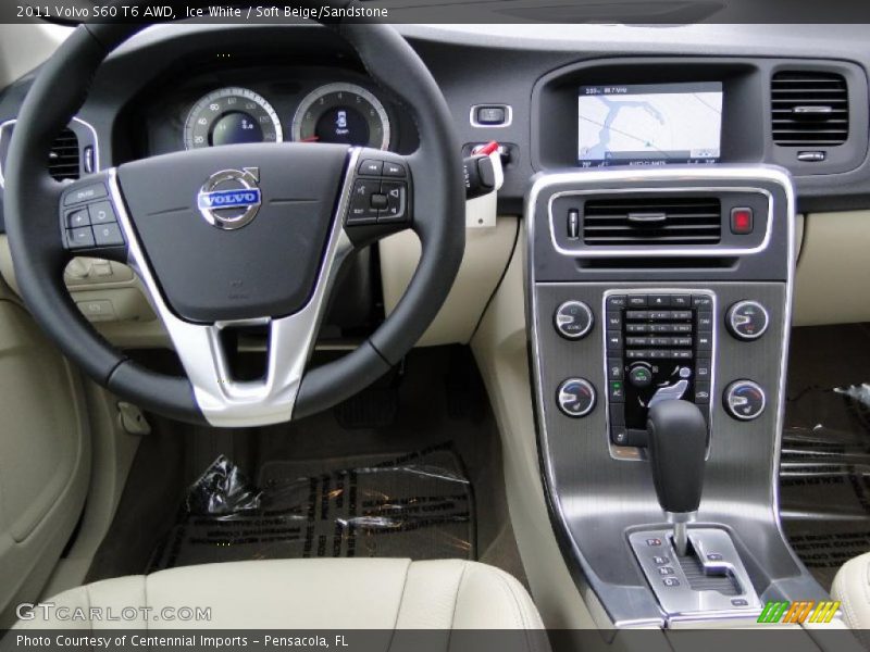 Dashboard of 2011 S60 T6 AWD