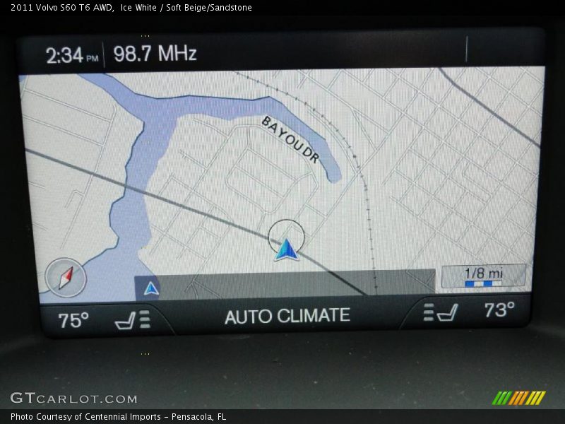 Navigation of 2011 S60 T6 AWD