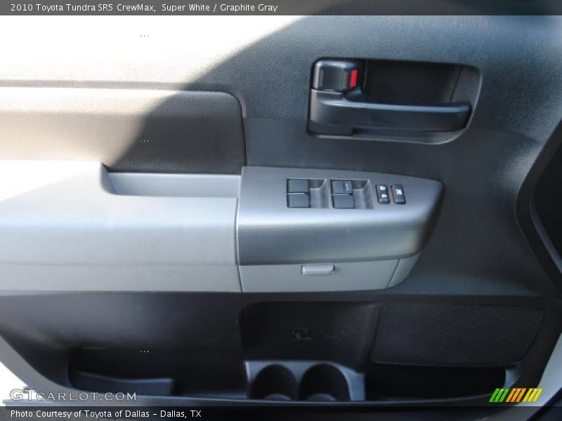 Super White / Graphite Gray 2010 Toyota Tundra SR5 CrewMax