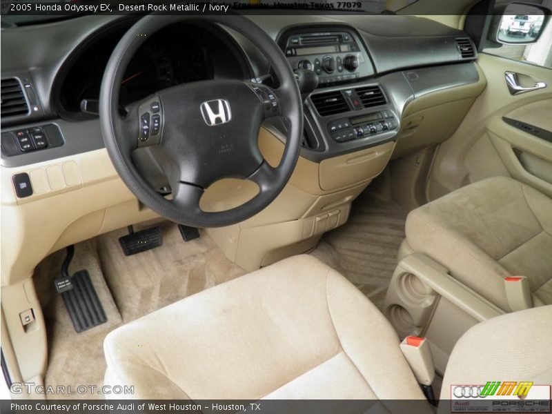 Desert Rock Metallic / Ivory 2005 Honda Odyssey EX