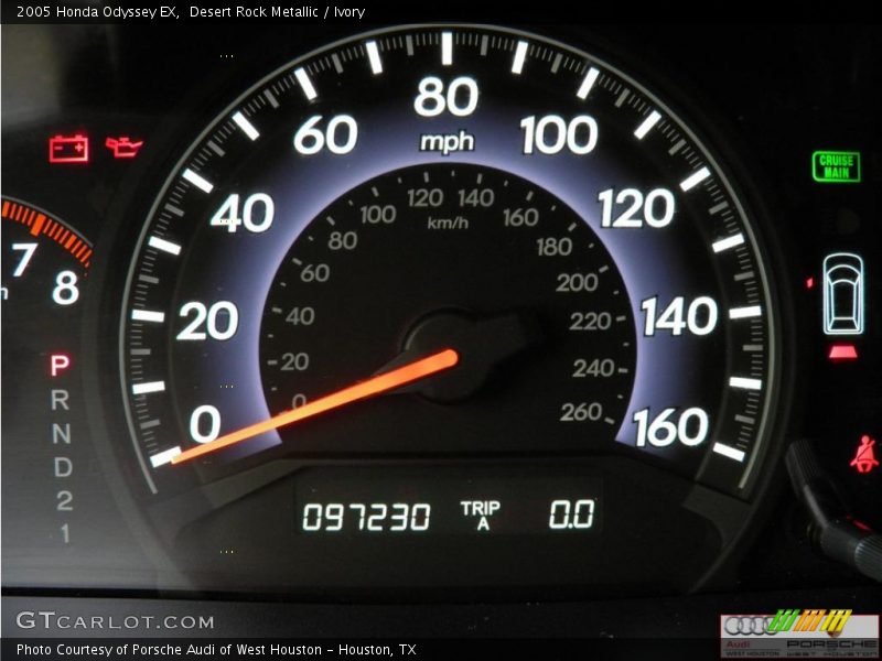 Desert Rock Metallic / Ivory 2005 Honda Odyssey EX