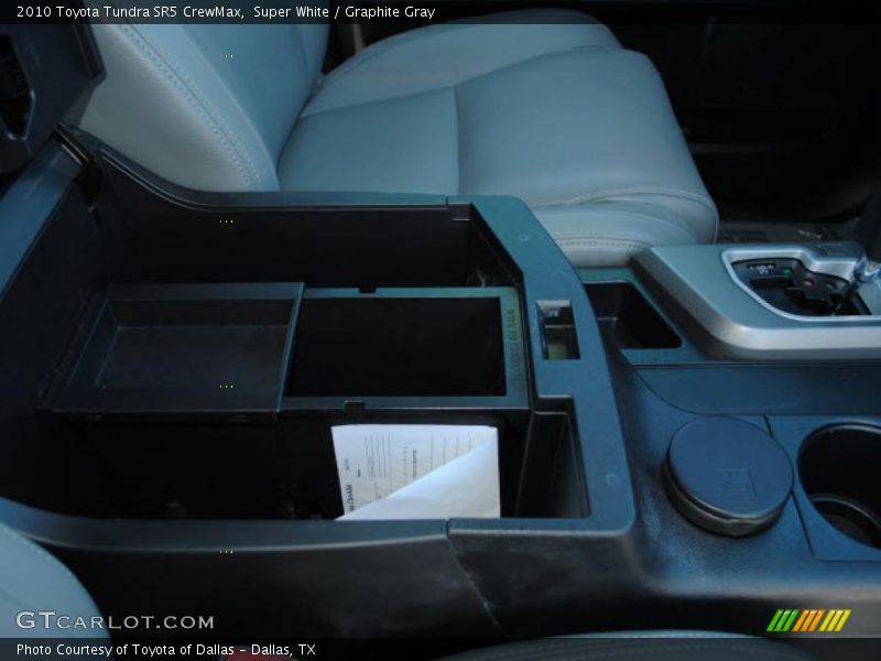 Super White / Graphite Gray 2010 Toyota Tundra SR5 CrewMax