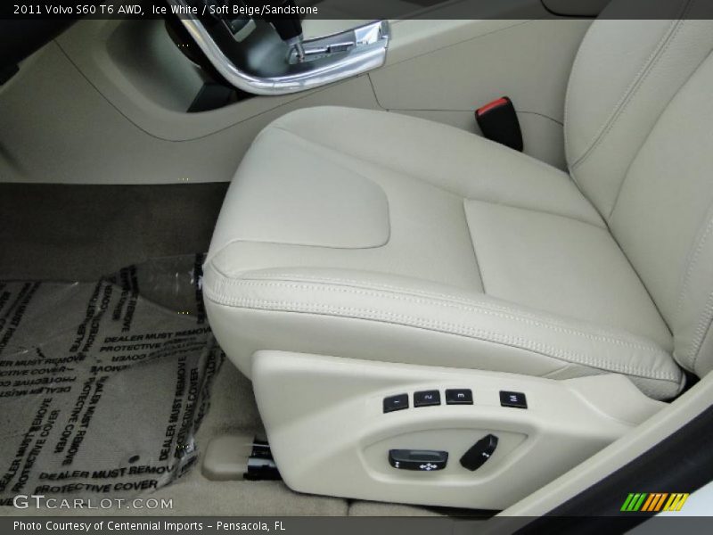  2011 S60 T6 AWD Soft Beige/Sandstone Interior