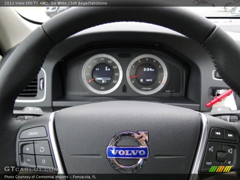  2011 S60 T6 AWD Steering Wheel