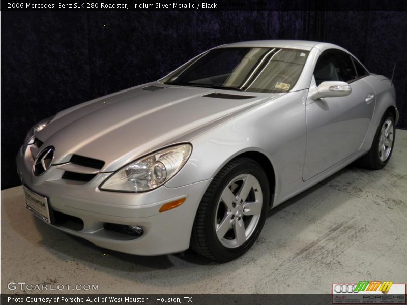 Iridium Silver Metallic / Black 2006 Mercedes-Benz SLK 280 Roadster