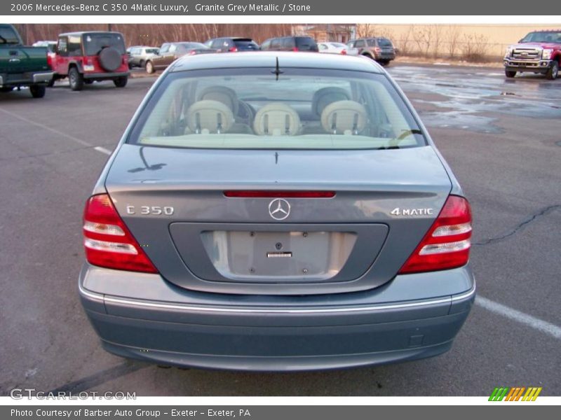 Granite Grey Metallic / Stone 2006 Mercedes-Benz C 350 4Matic Luxury