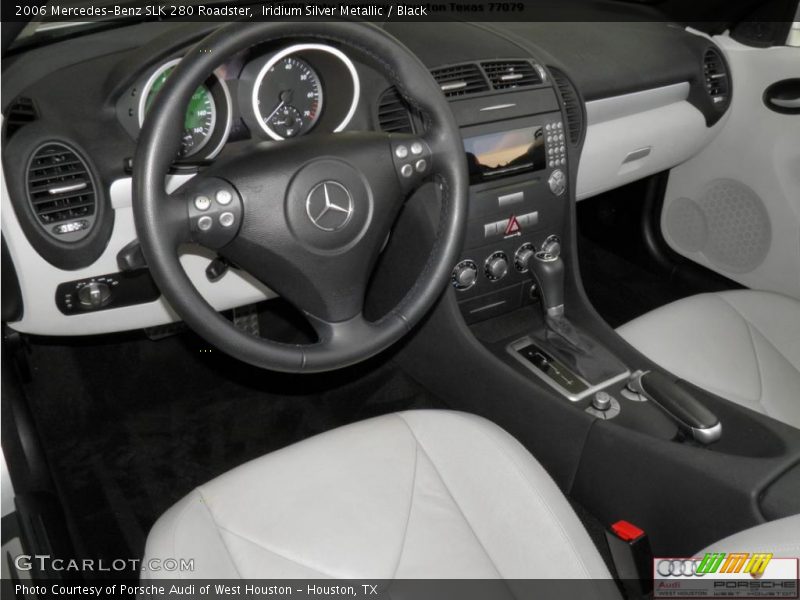 Iridium Silver Metallic / Black 2006 Mercedes-Benz SLK 280 Roadster