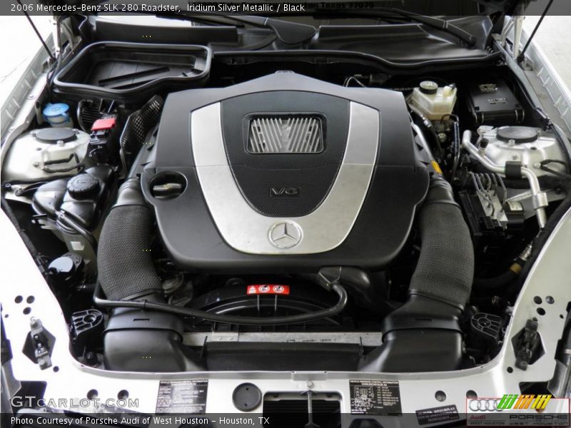 Iridium Silver Metallic / Black 2006 Mercedes-Benz SLK 280 Roadster