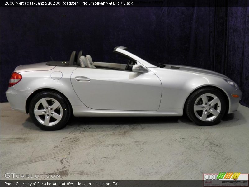 Iridium Silver Metallic / Black 2006 Mercedes-Benz SLK 280 Roadster