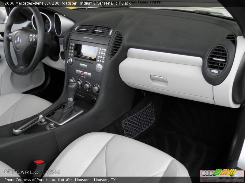 Iridium Silver Metallic / Black 2006 Mercedes-Benz SLK 280 Roadster