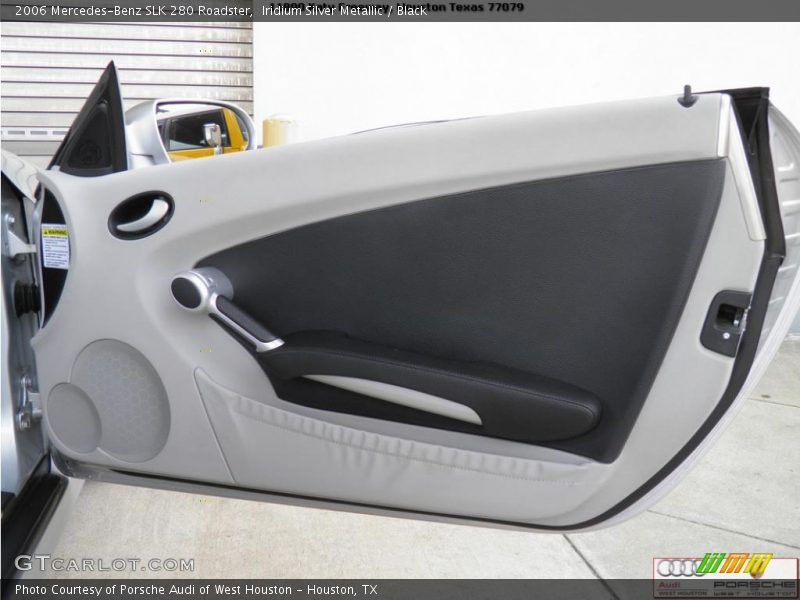 Iridium Silver Metallic / Black 2006 Mercedes-Benz SLK 280 Roadster