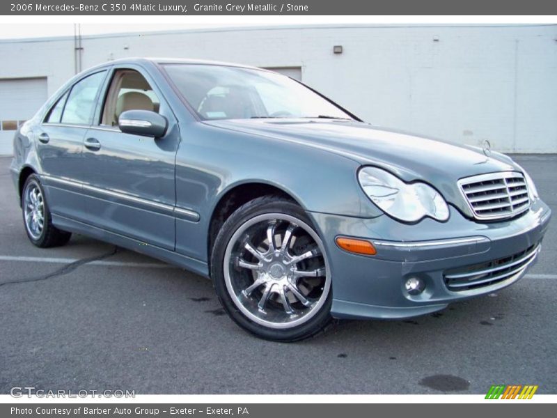 Granite Grey Metallic / Stone 2006 Mercedes-Benz C 350 4Matic Luxury