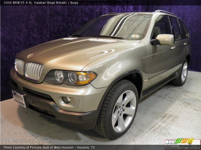 Kalahari Beige Metallic / Beige 2006 BMW X5 4.4i