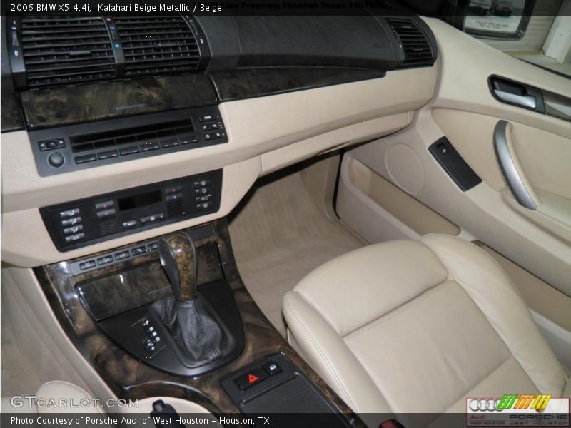 Kalahari Beige Metallic / Beige 2006 BMW X5 4.4i