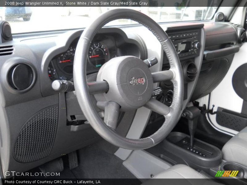  2008 Wrangler Unlimited X Dark Slate Gray/Med Slate Gray Interior