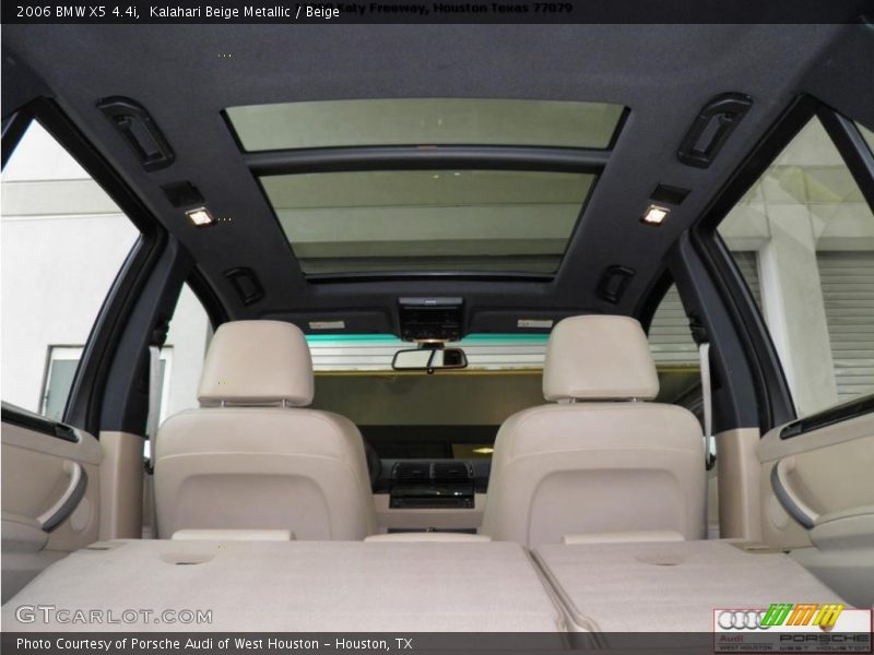 Kalahari Beige Metallic / Beige 2006 BMW X5 4.4i