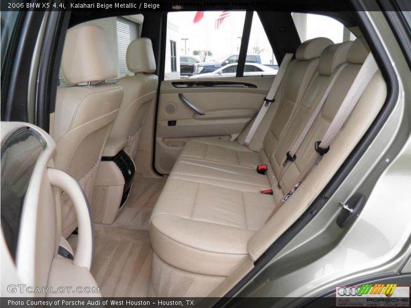 Kalahari Beige Metallic / Beige 2006 BMW X5 4.4i