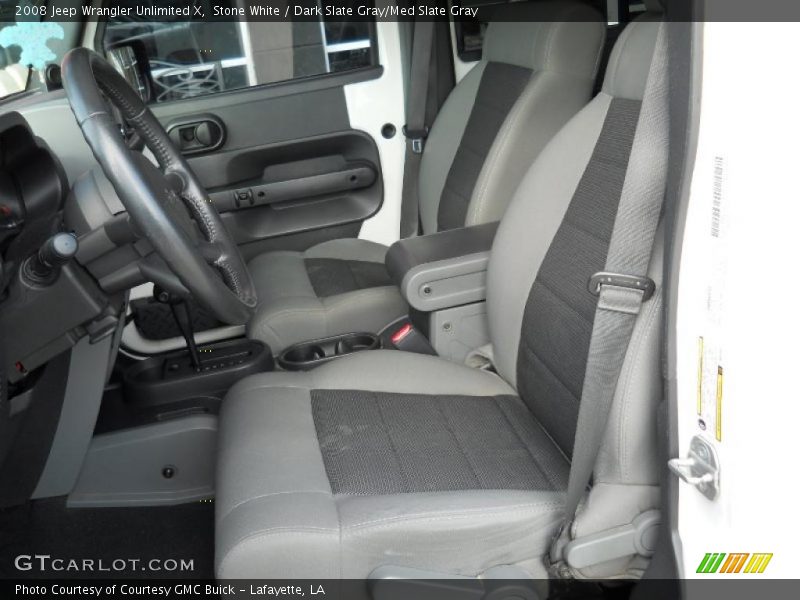  2008 Wrangler Unlimited X Dark Slate Gray/Med Slate Gray Interior