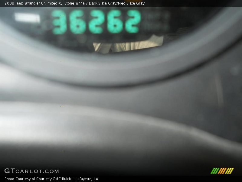 Stone White / Dark Slate Gray/Med Slate Gray 2008 Jeep Wrangler Unlimited X