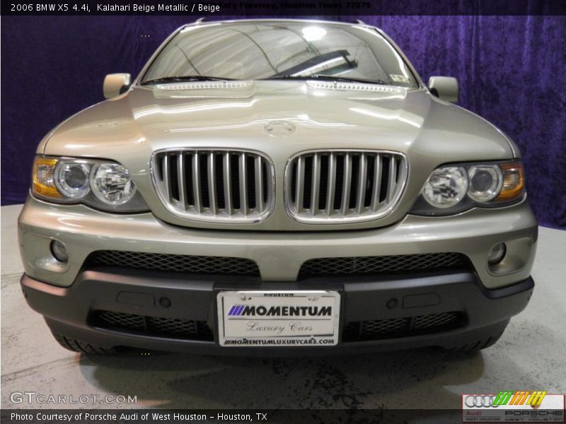 Kalahari Beige Metallic / Beige 2006 BMW X5 4.4i