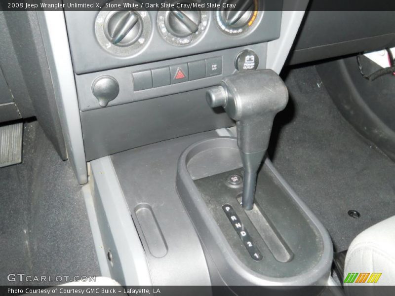  2008 Wrangler Unlimited X 4 Speed Automatic Shifter