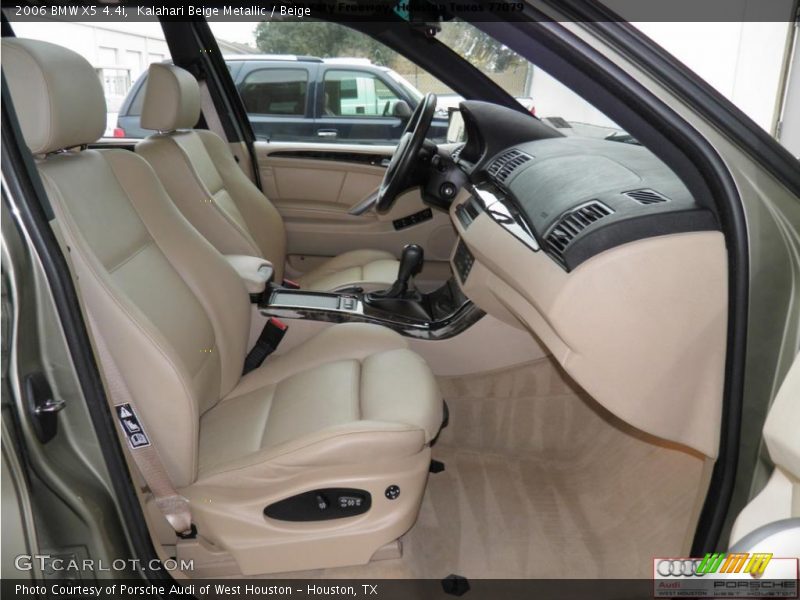 Kalahari Beige Metallic / Beige 2006 BMW X5 4.4i