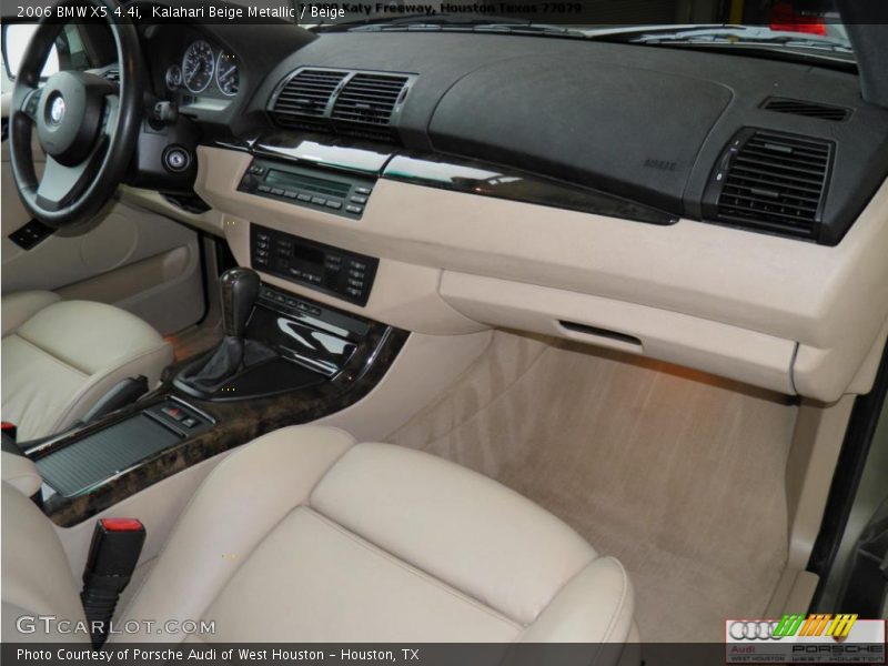 Kalahari Beige Metallic / Beige 2006 BMW X5 4.4i
