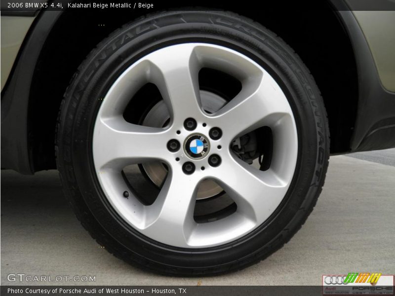 Kalahari Beige Metallic / Beige 2006 BMW X5 4.4i