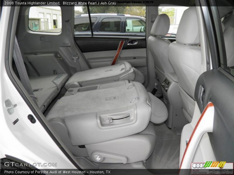 Blizzard White Pearl / Ash Gray 2008 Toyota Highlander Limited