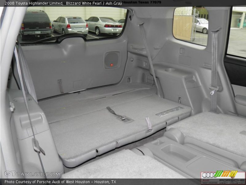Blizzard White Pearl / Ash Gray 2008 Toyota Highlander Limited