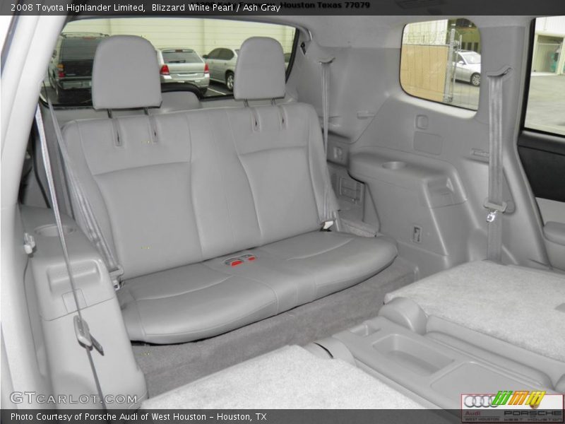 Blizzard White Pearl / Ash Gray 2008 Toyota Highlander Limited