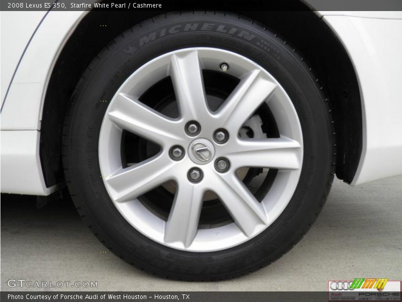 Starfire White Pearl / Cashmere 2008 Lexus ES 350