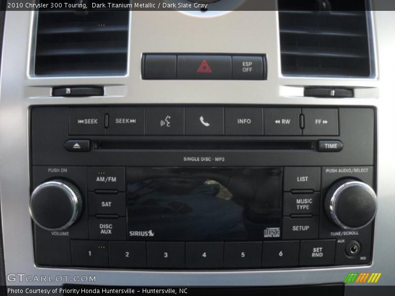 Dark Titanium Metallic / Dark Slate Gray 2010 Chrysler 300 Touring