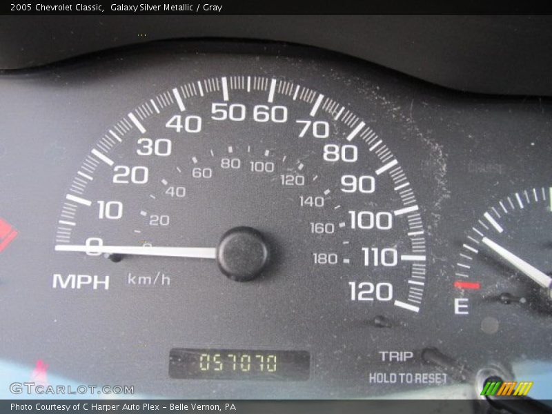 Galaxy Silver Metallic / Gray 2005 Chevrolet Classic