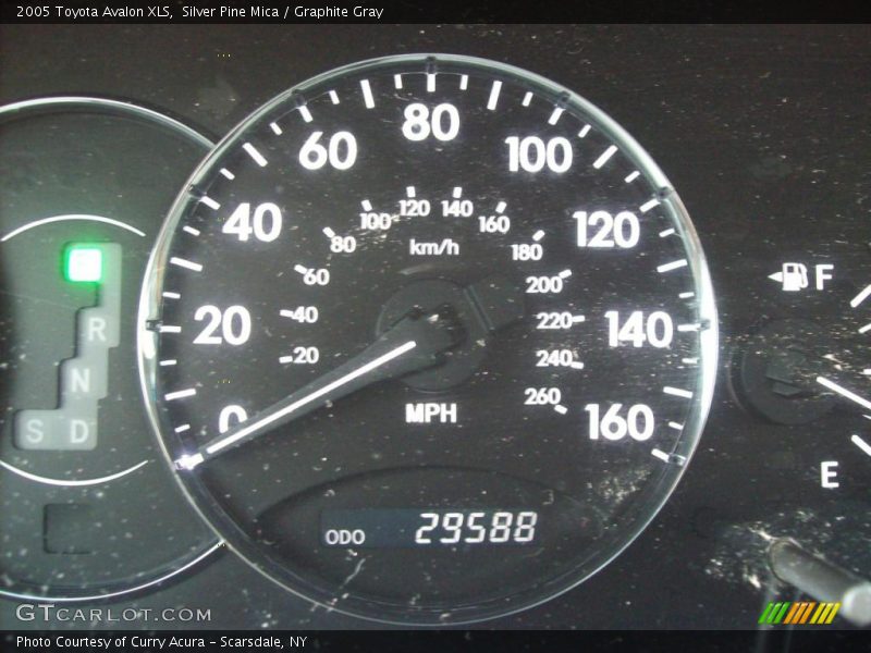 Silver Pine Mica / Graphite Gray 2005 Toyota Avalon XLS