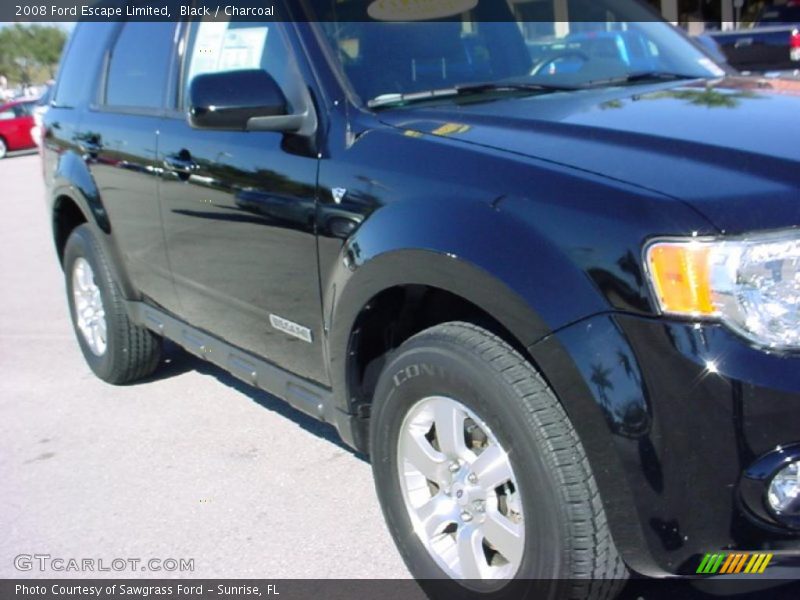 Black / Charcoal 2008 Ford Escape Limited