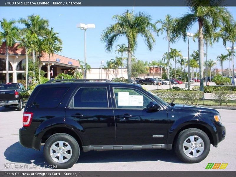 Black / Charcoal 2008 Ford Escape Limited