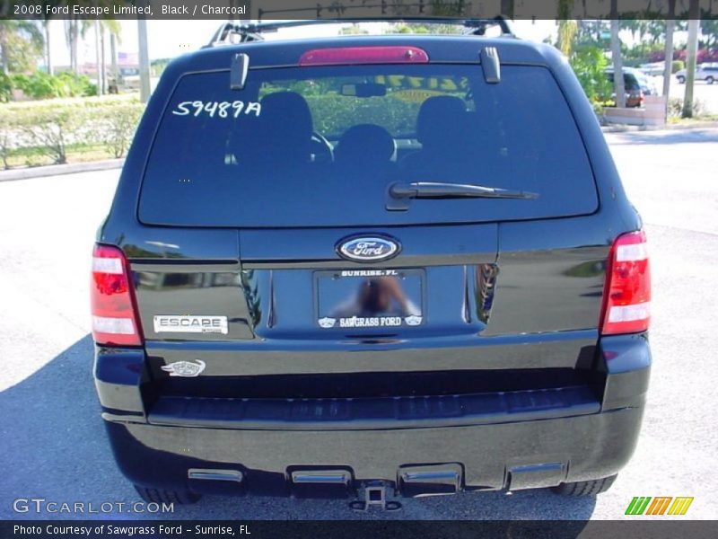 Black / Charcoal 2008 Ford Escape Limited