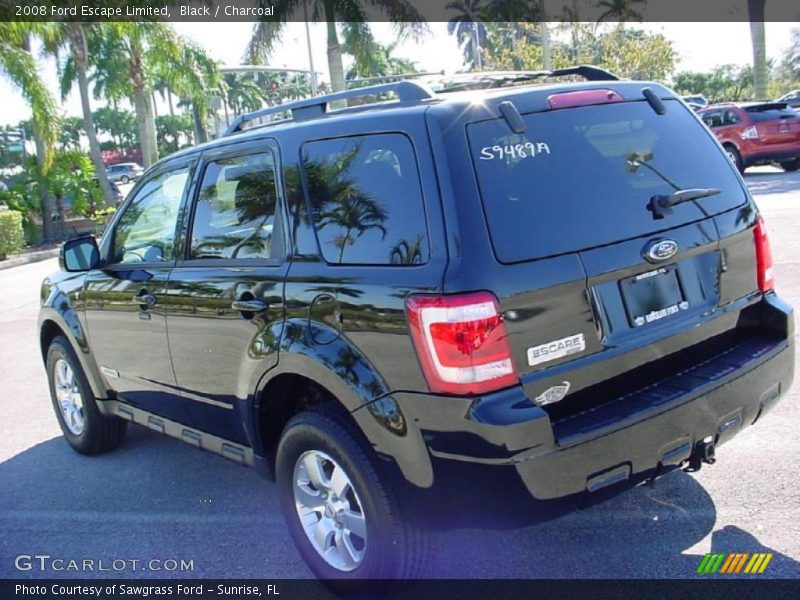 Black / Charcoal 2008 Ford Escape Limited