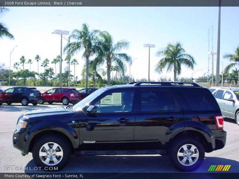 Black / Charcoal 2008 Ford Escape Limited