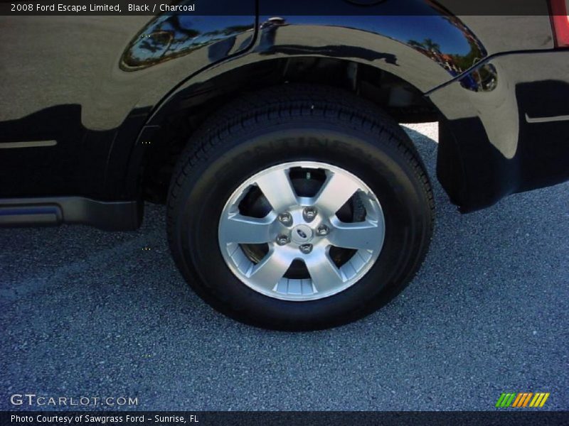Black / Charcoal 2008 Ford Escape Limited