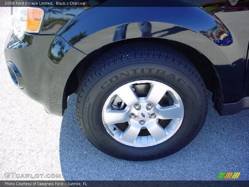 Black / Charcoal 2008 Ford Escape Limited