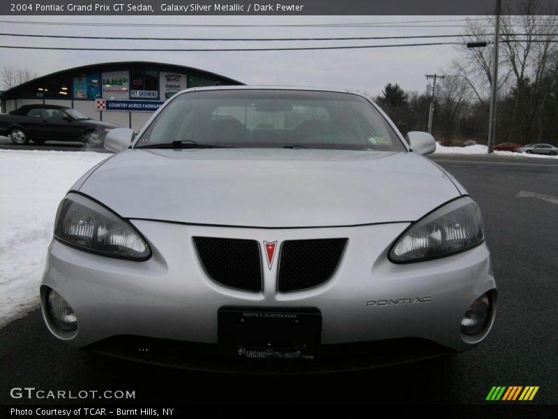 Galaxy Silver Metallic / Dark Pewter 2004 Pontiac Grand Prix GT Sedan